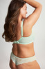 Ana Plunge Bra in Mint Green