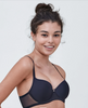 Spellbound Multi-Way Spacer Underwire Bra in Midnight