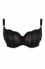 Ashley Padded Balcony Bra in Black