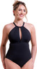 Zip Tide Non-Wired Multiway Swimsuit in Black