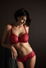 Léïa Seamless Full Cup Bra in Rubis
