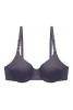 Liquid Full Fit Contour Underwire Bra in Black