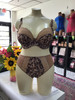 Lucie Underwire Stretch Plunge Bra in Wildcat