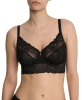 Heavenly Full Coverage Longline Underwire Bra in Black