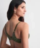 Rosessence Moulded half cup Underwire Bra 2Kn04 in Moss