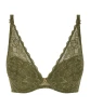 Scarf Push up bra in Moss 2KN81