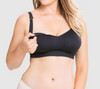 Sugar Candy Fuller Bust Seamless Nursing Bra in Black