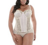 Adelaide Underwire Basque Longline in White