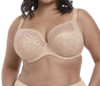 Kim Underwire Stretch Lace Plunge Bra in Caramel (CAL)