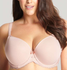 Sasha Molded Plunge Bra in Soft Pink FINAL SALE NORMALLY $78