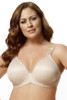 Microfiber Molded Underwire Bra in Beige
