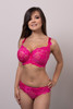 Think Pink Brief in Pink Lace