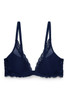 Feathers Contour Plunge Bra in Midnight