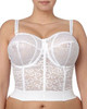 Lace Bridal Bustier in White