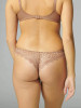 Caresse Tanga in Coco Brown