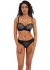 Tailored Underwire Molded Strapless Bra in Black
