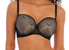 Tailored Underwire Molded Strapless Bra in Black