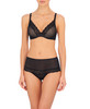 Beyond Convertible Contour Bra in Black/Café