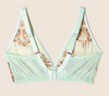 Maasai Curvy Tall Triangle Bralette in Lagoon Mint FINAL SALE (40% Off)