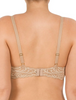 Feathers Contour Plunge Bra in Café