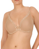 Feathers Contour Plunge Bra in Café