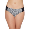 Samara Gather Pant Swim Bottom in Black/White FINAL SALE