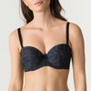 Divine Strapless Bra in Black Rose