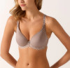 Cassiopée Spacer Bra with Multiway Straps in Rose Sauvage