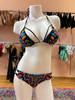X-Side Swim Bottom in Multi FINAL SALE NORMALLY $34.99