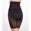 Sheer Shaping & Comfort Hi-Waist Thigh Slimmer in Black