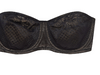 Visual Effects Strapless Minimizer Bra in Black