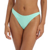 Ibiza Waves High Leg Bikini Brief Swim Bottom in Frozen (FRN)