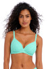 Ibiza Waves Underwire Plunge Bikini Swim Top in Frozen (FRN)