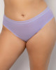 Sheer Mesh High Cut Brief in Lavender Mist FINAL SALE 45% Off