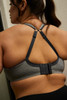 Non-Padded Sports Bra in Charcoal Marlin FINAL SALE (20% Off)
