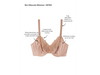 Slim Silhouette Minimizer Bra in Praline
