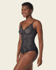 Underwire Shaping Bodysuit in Black