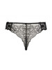 Sublime en Dentelle Thong in Black *FINAL SALE (25% Off)*