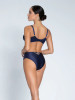 Déesse en Glam 3 Part Full Cup Bra in Marine Argent *FINAL SALE (25% Off)*