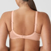 Satin Non Padded Full Cup Seamless Underwire Bra in Light Tan