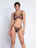 Floraison Passion Triangle with Wire Cup Bra in Safran Rose *FINAL SALE (25% Off)*