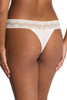 Bliss Perfection One Size Thong in Ivory