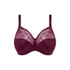 Morgan Stretch Lace Banded Underwire Bra in Blackberry (BLY)