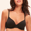 Subtile 3D Plunge Bra in Black (015)