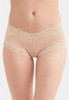 Lace Cheeky Boyshort in Sand