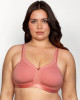 Cotton Luxe Wirefree Bra in Desert Dawn