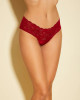 Never Say Never Hottie Low Rise Boyshort in Sindoor Red