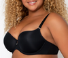 Tulip Smooth Push Up Bra in Black