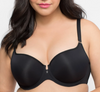 Tulip Smooth Push Up Bra in Black