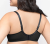 Tulip Smooth Push Up Bra in Black